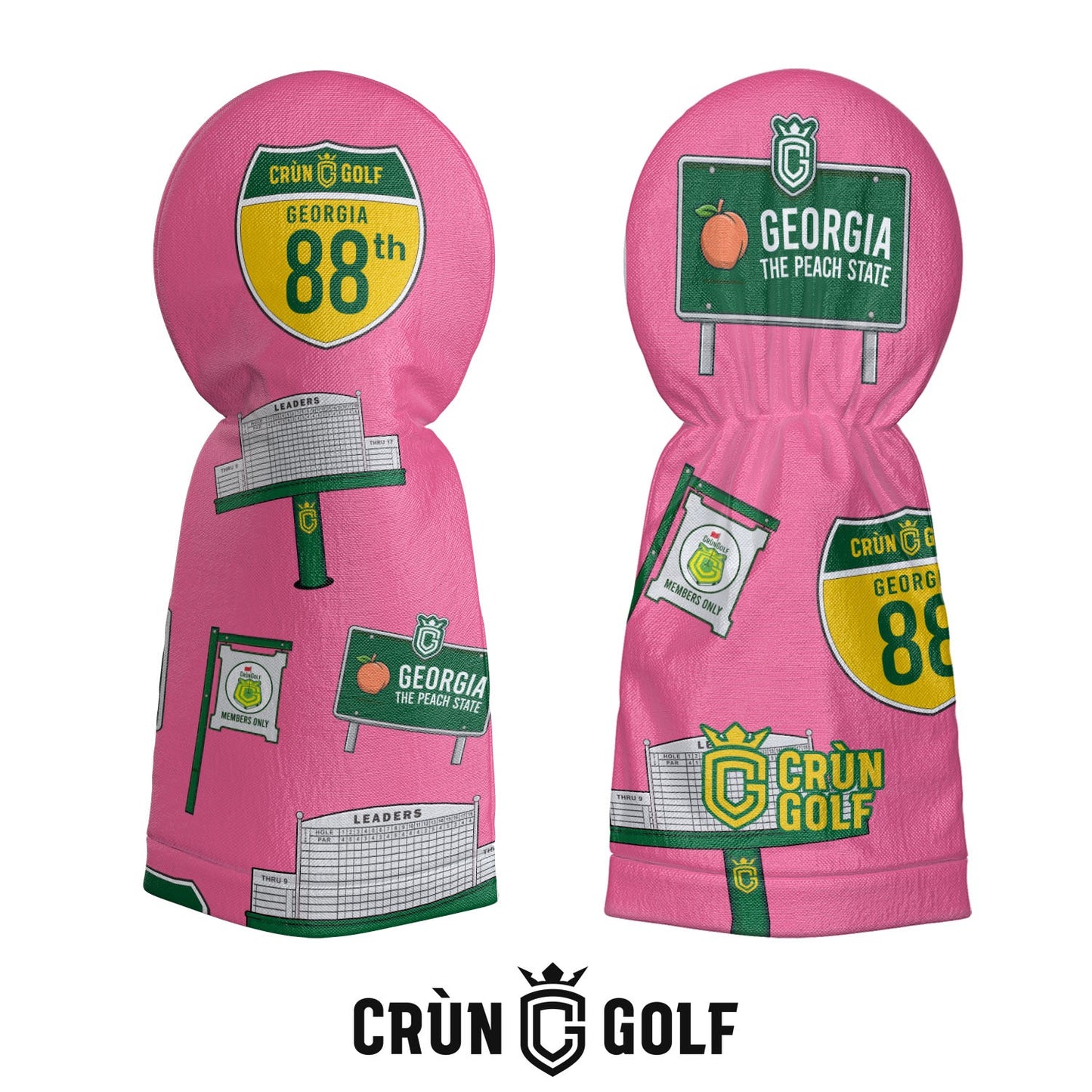 Georgia 88 Headcover - Pink