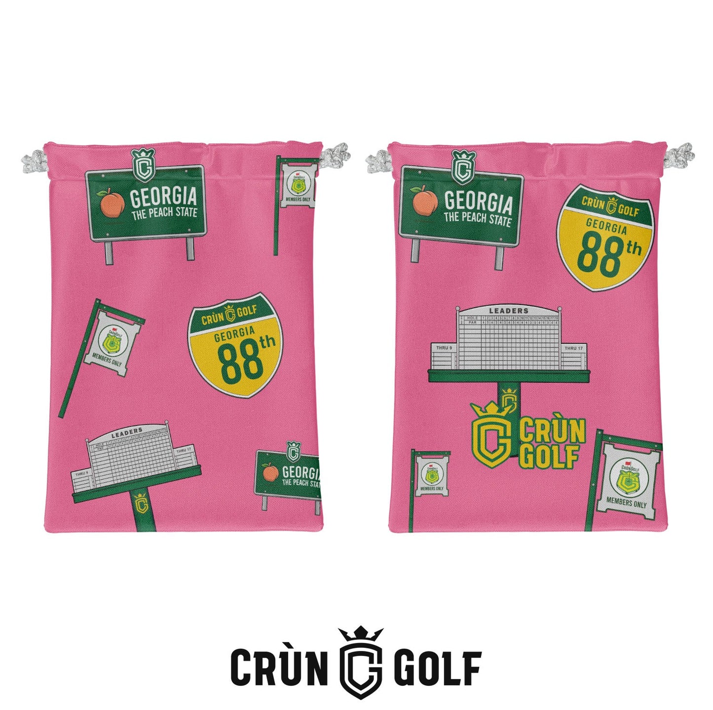Georgia 88 Valuables Pouch - Pink