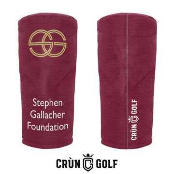 Stephen Gallacher Foundation Two Tone Headcover - Maroon