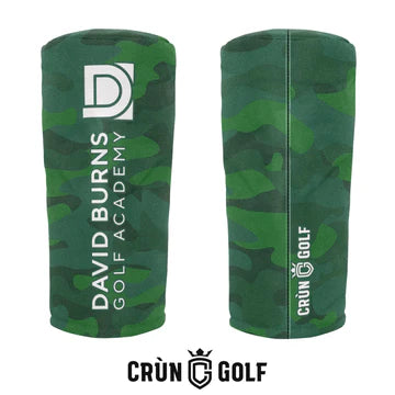 David Burns Golf Academy Headcover - Green Camo