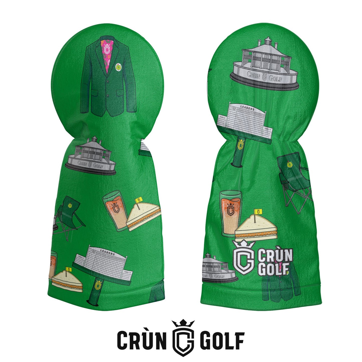 Georgia Players & Patrons Headcover - Green