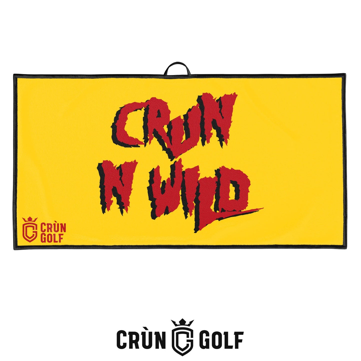 Wrestling Towel - Crùn N Wild - Yellow