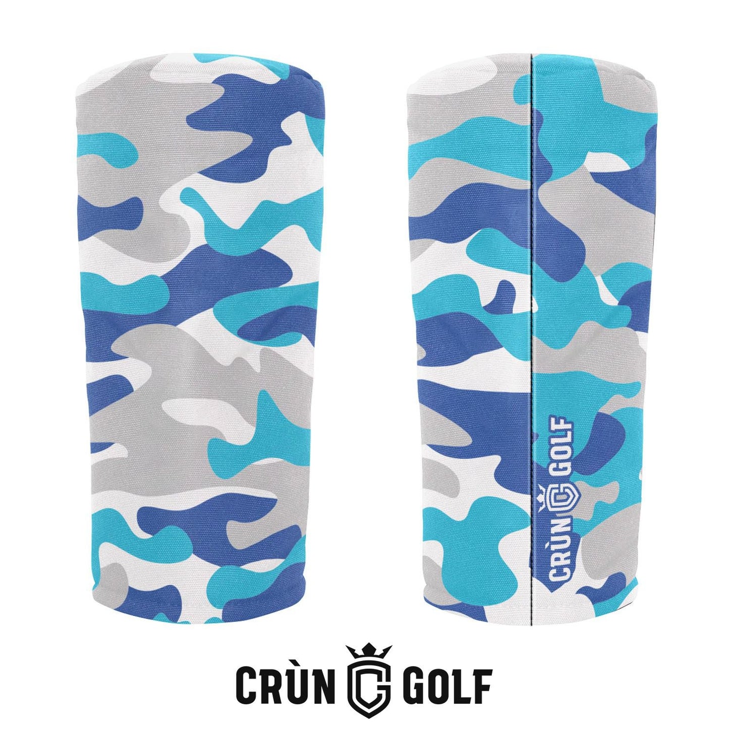 Camo Headcover - Blue / Sky / White / Grey