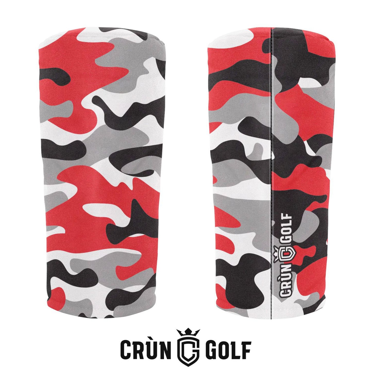 Camo Headcover - Red / White / Grey / Black