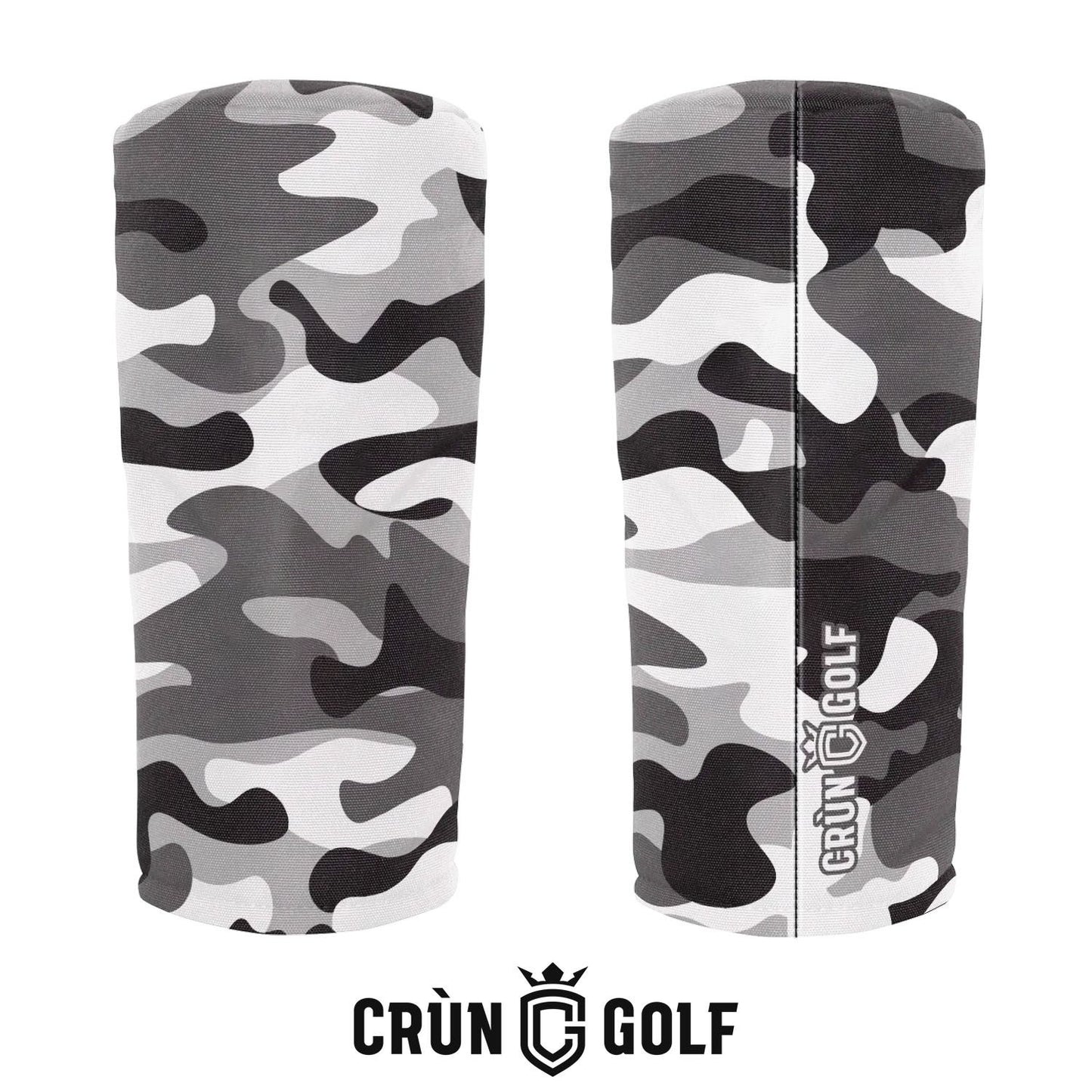 Camo Headcover - Grey / White / Black