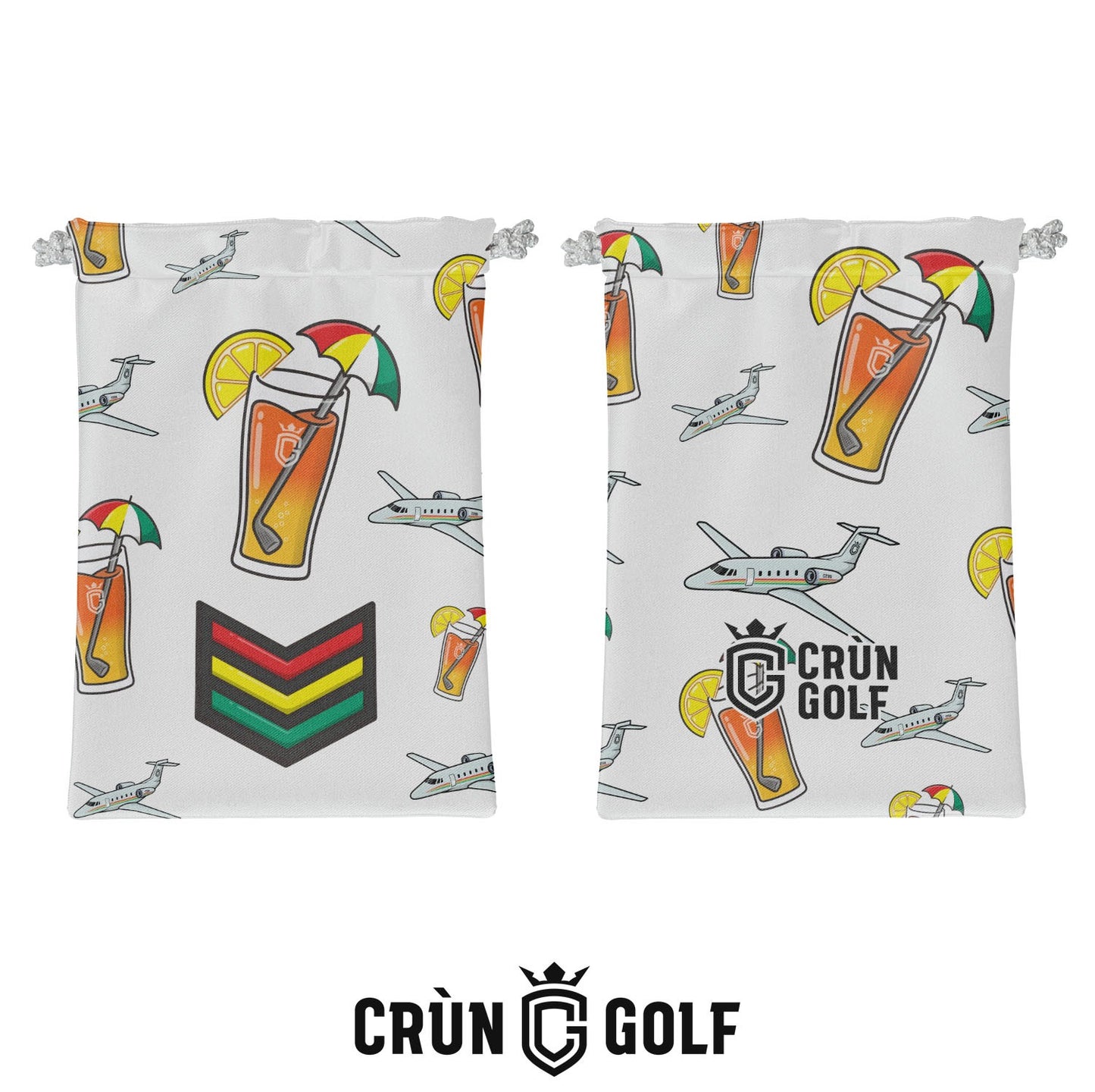 Arnie Spread Valuables Pouch - White