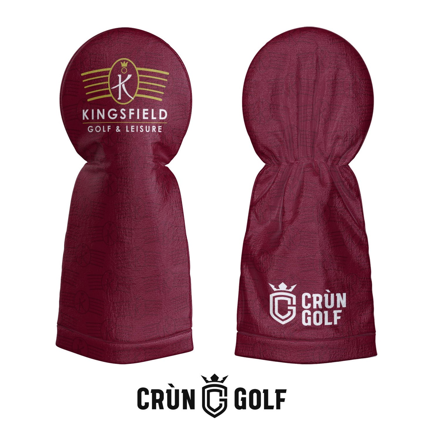 Kingsfield Two Tone Headcover - Maroon