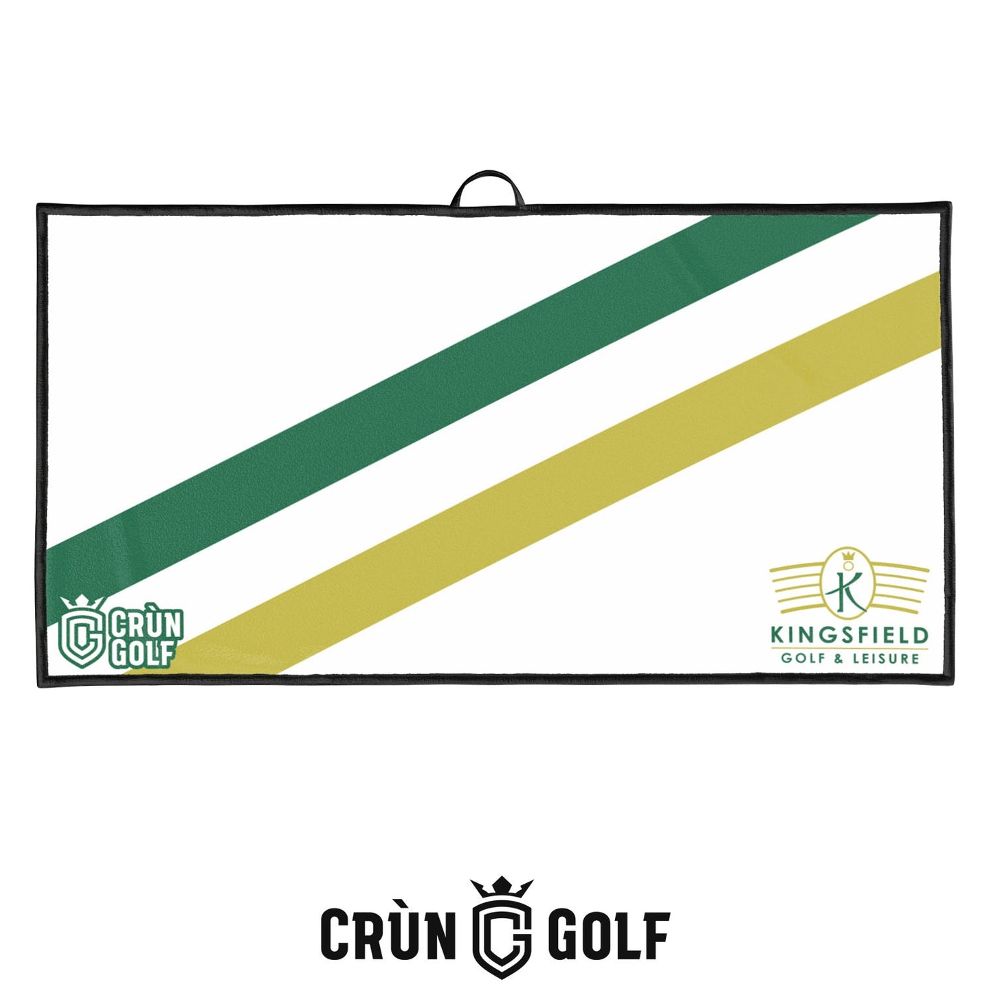 Kingsfield Double Stripe Towel - White