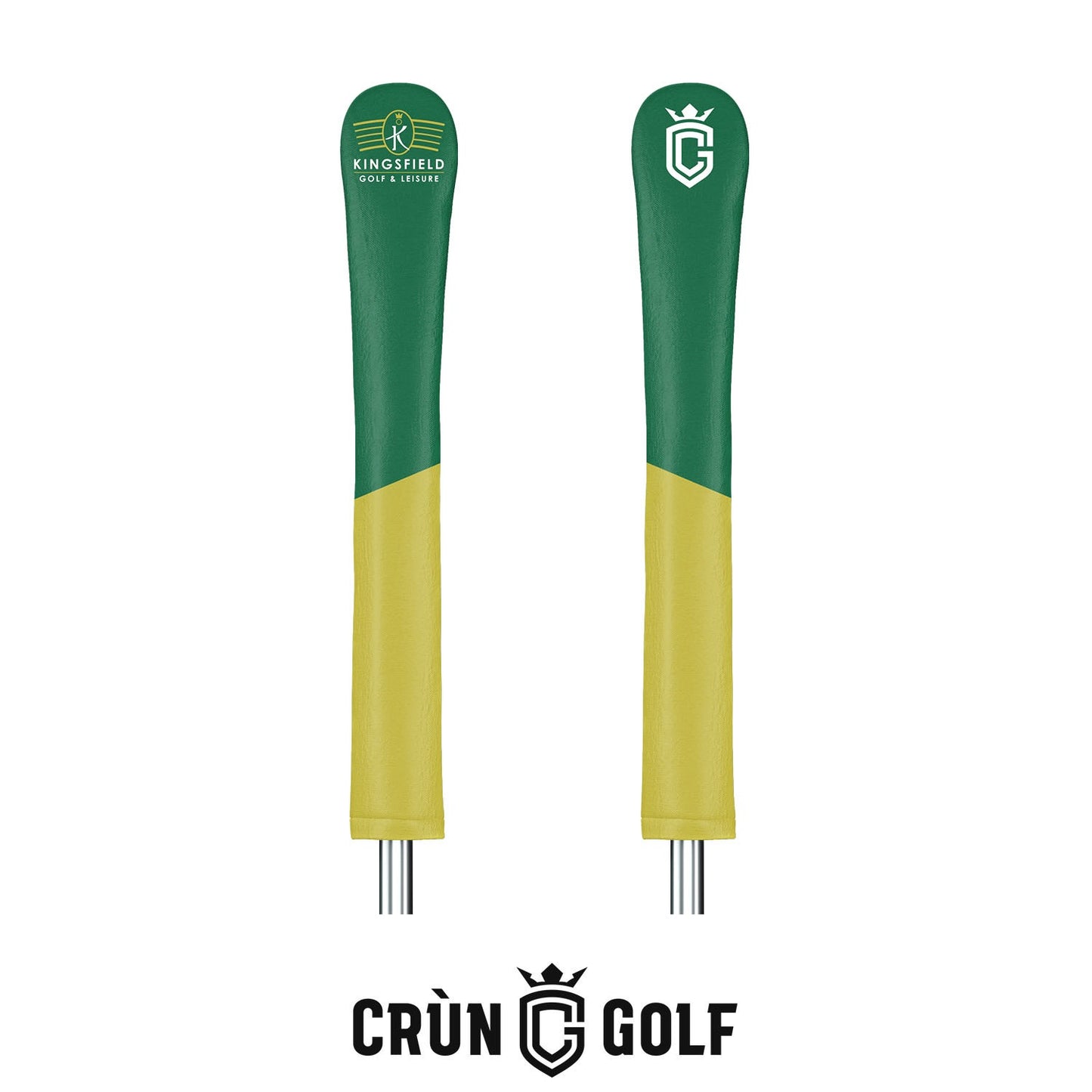 Kingsfield Colour Block Alignment Stick Cover - Green / Gold
