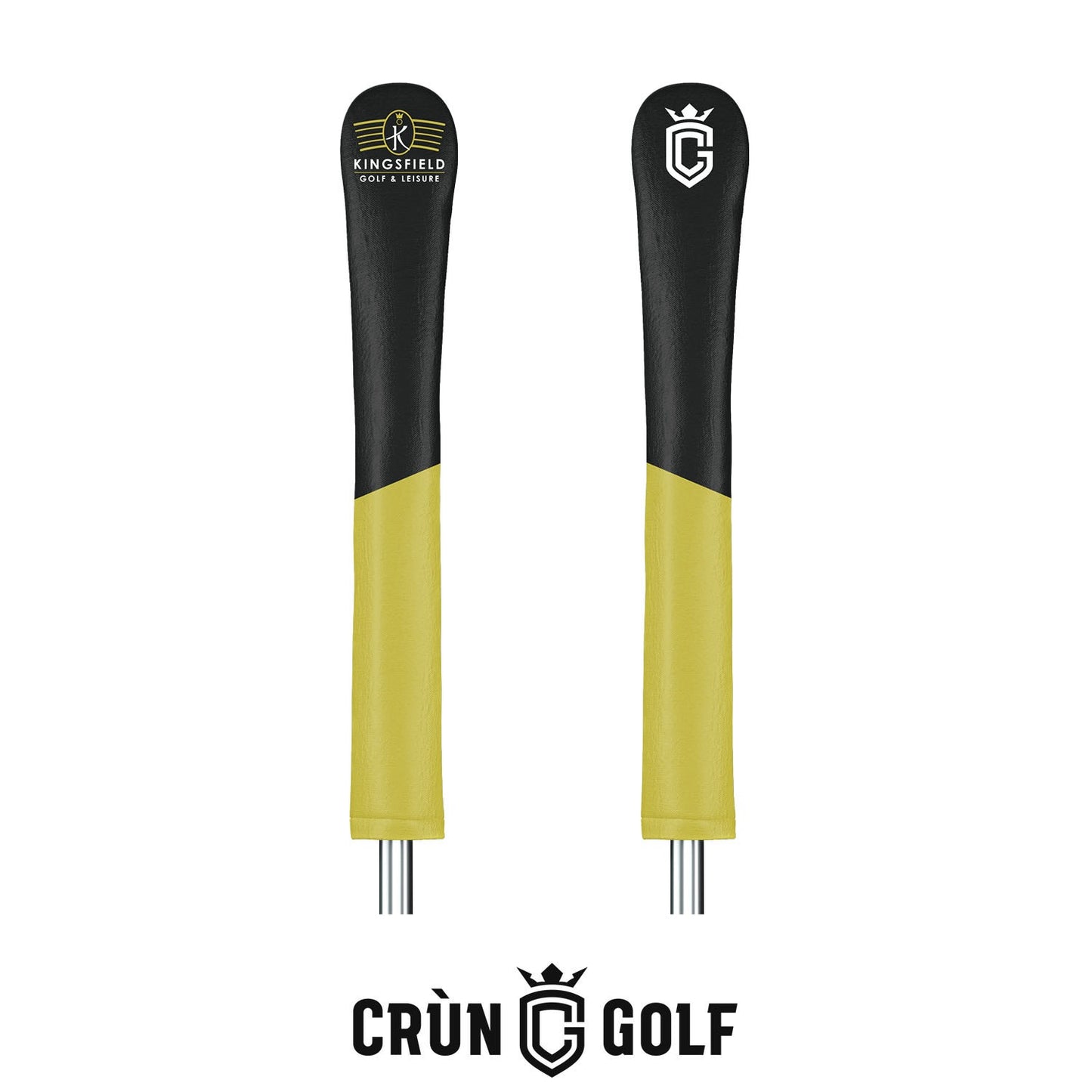Kingsfield Colour Block Alignment Stick Cover - Black / Gold