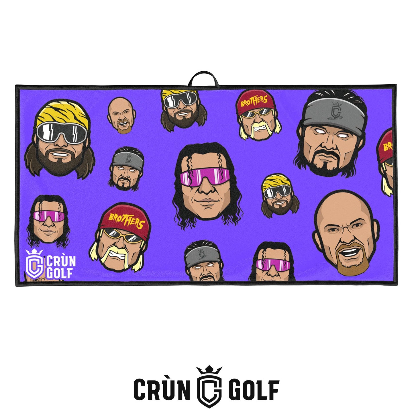 Wrestling Towel - Spread - Purple