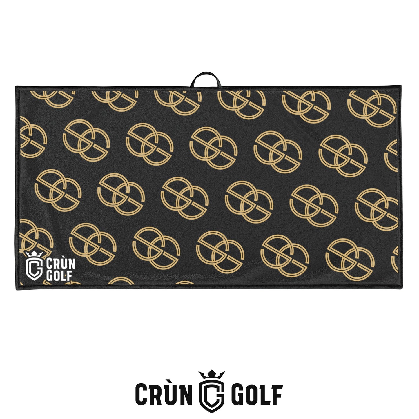 Stephen Gallacher Foundation SG Repeat Towel - Black / Gold