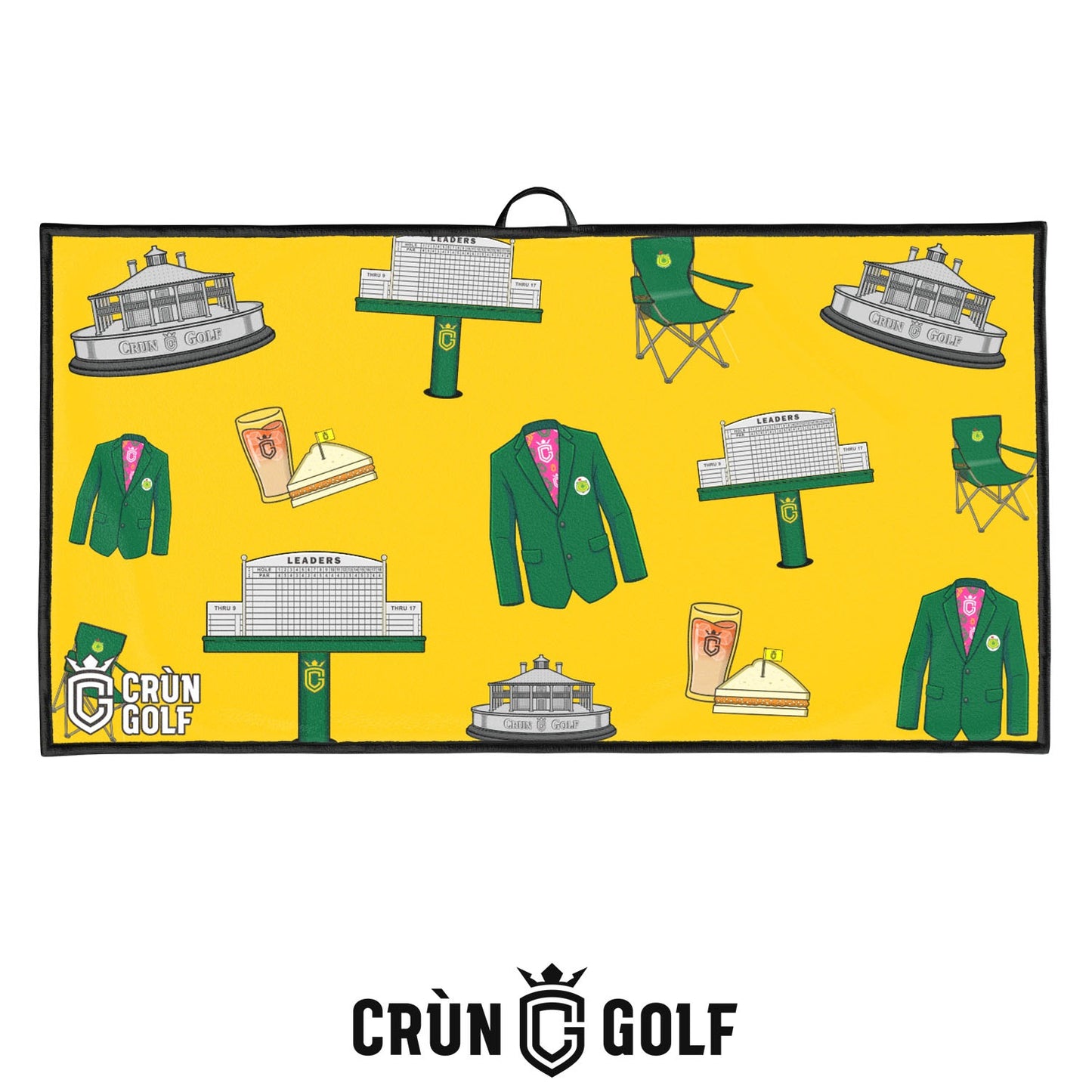 Georgia Players & Patrons Towel - Yellow