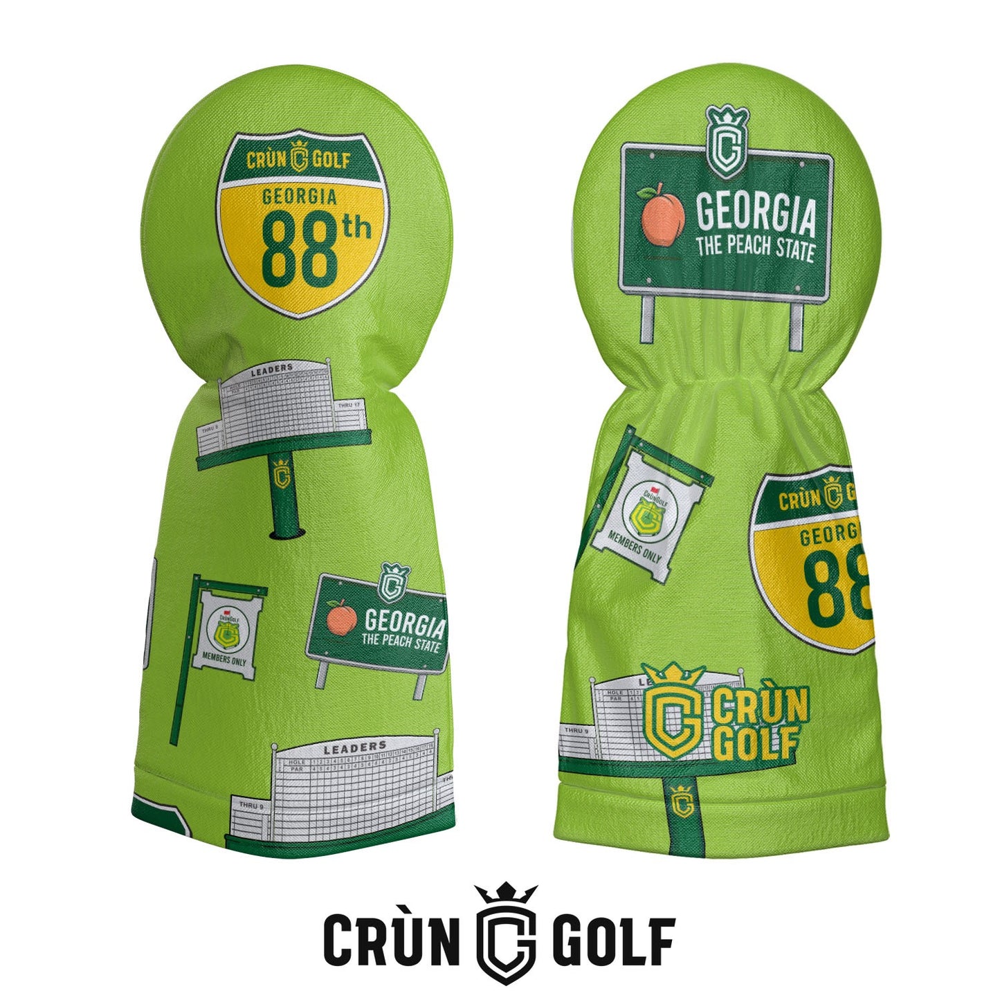 Georgia 88 Headcover - Green