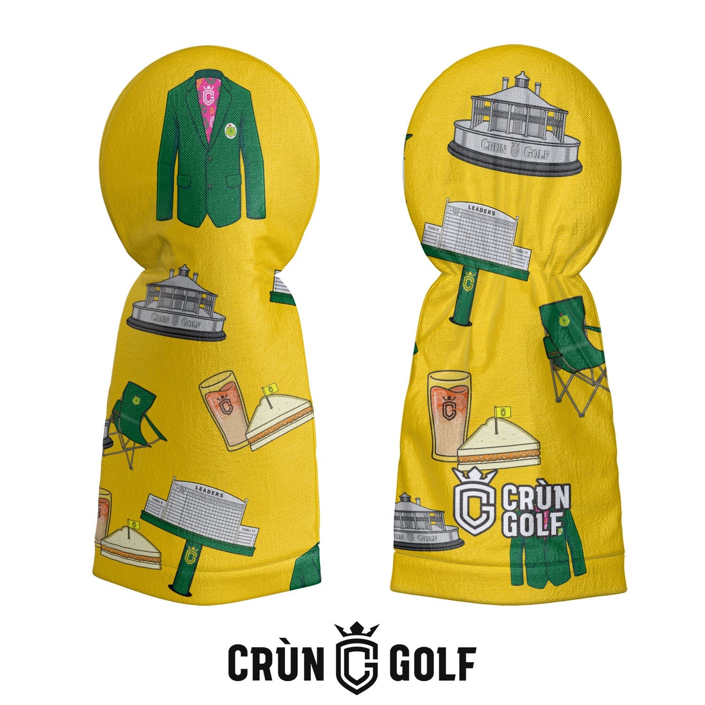 Georgia Players & Patrons Headcover - Yellow