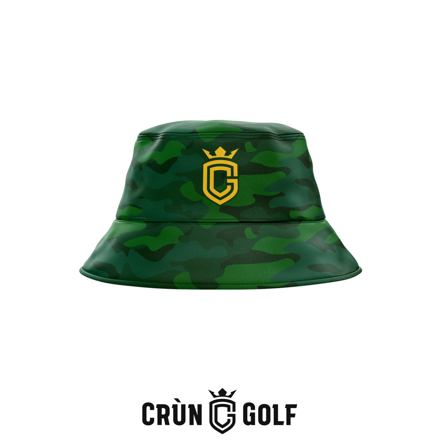 Georgia Reversible Camo Bucket Hat - Green/Yellow + White/Green