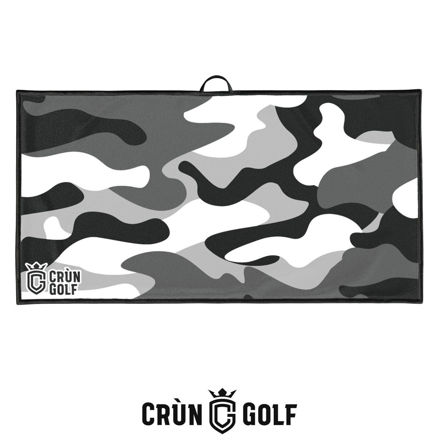 Camo Towel - Grey / White / Black