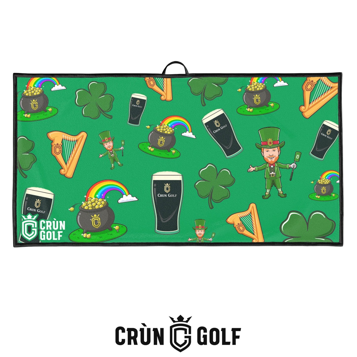 St Patrick's Day Towel - Green