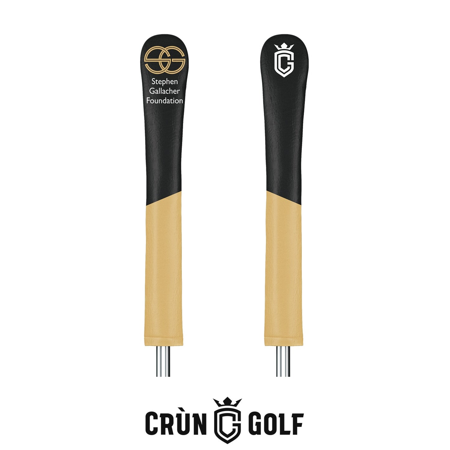 Stephen Gallacher Foundation Colour Block Alignment Stick Cover - Black / Gold