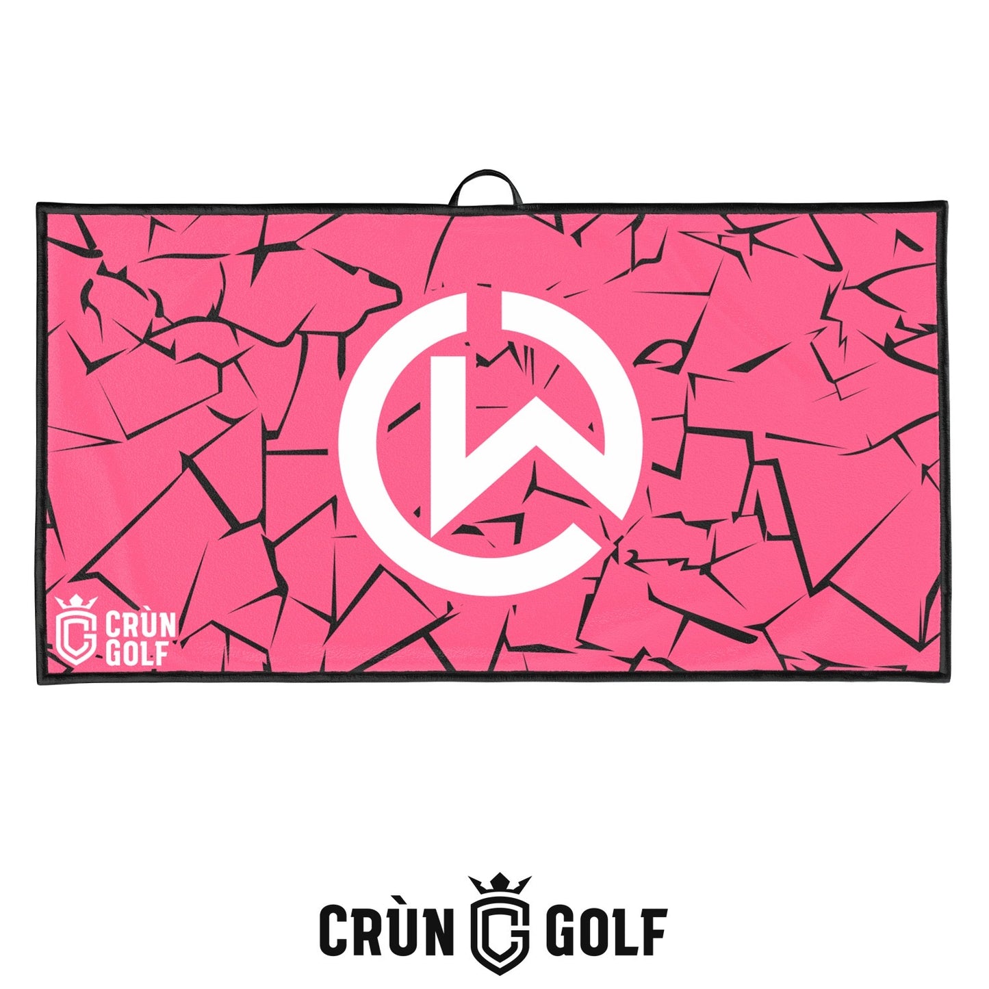 Connor Wilson Towel - Pink / Black