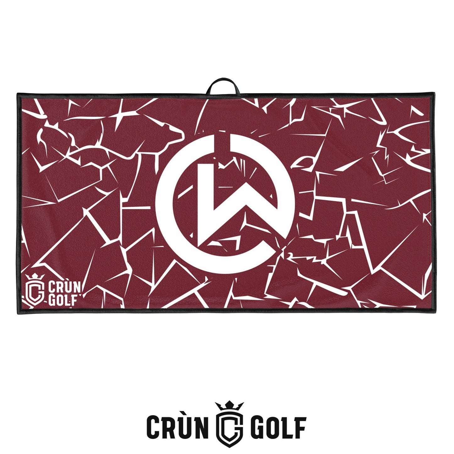 Connor Wilson Towel - Maroon / White