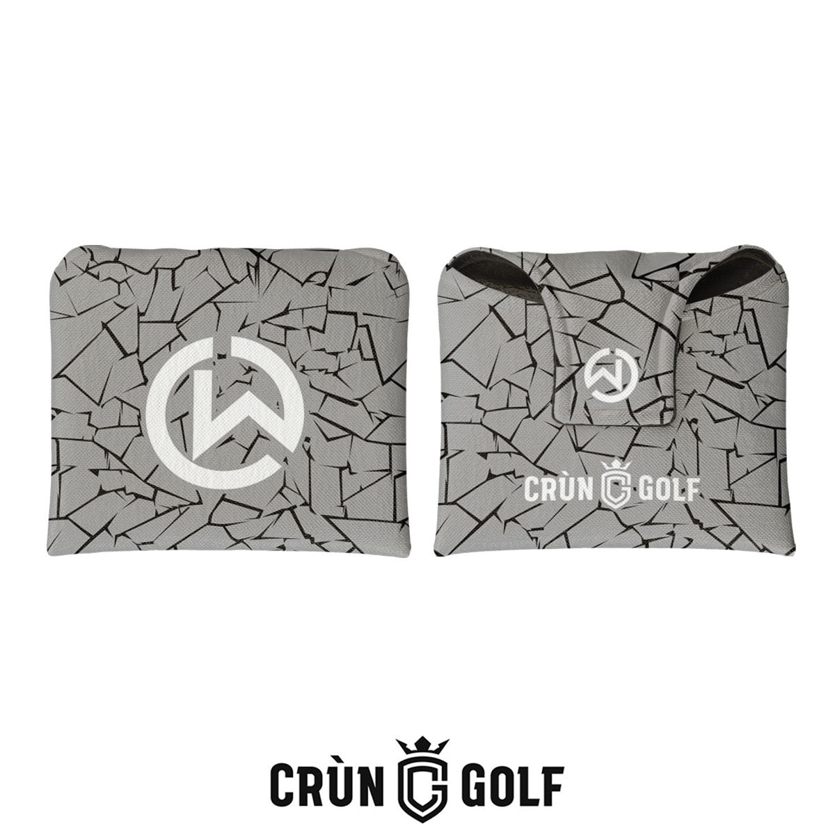 Connor Wilson Putter Cover - Grey / Black