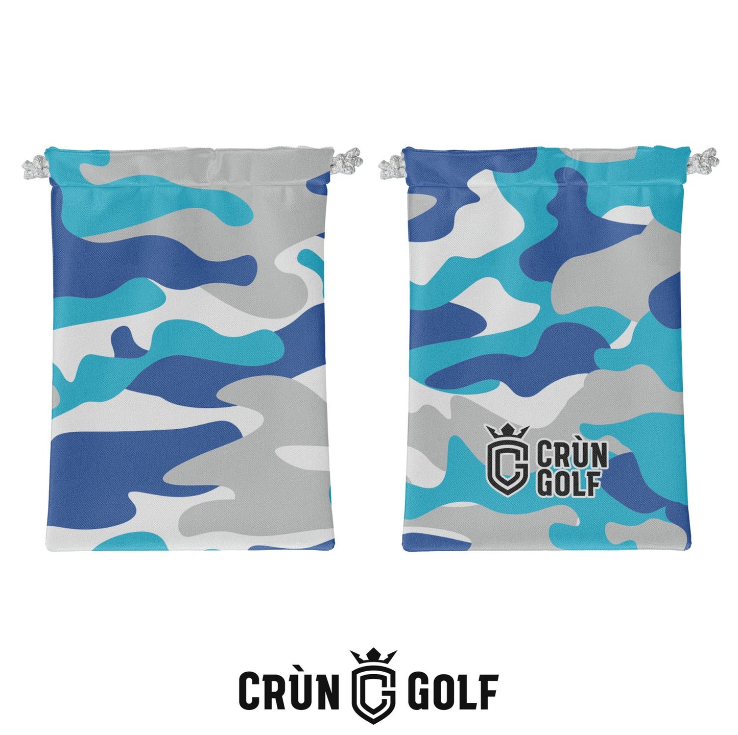 Camo Valuables Pouch - Blue / Sky / White / Grey