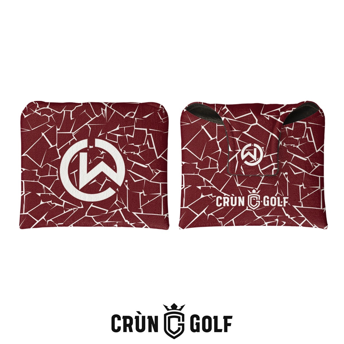 Connor Wilson Putter Cover - Maroon / White