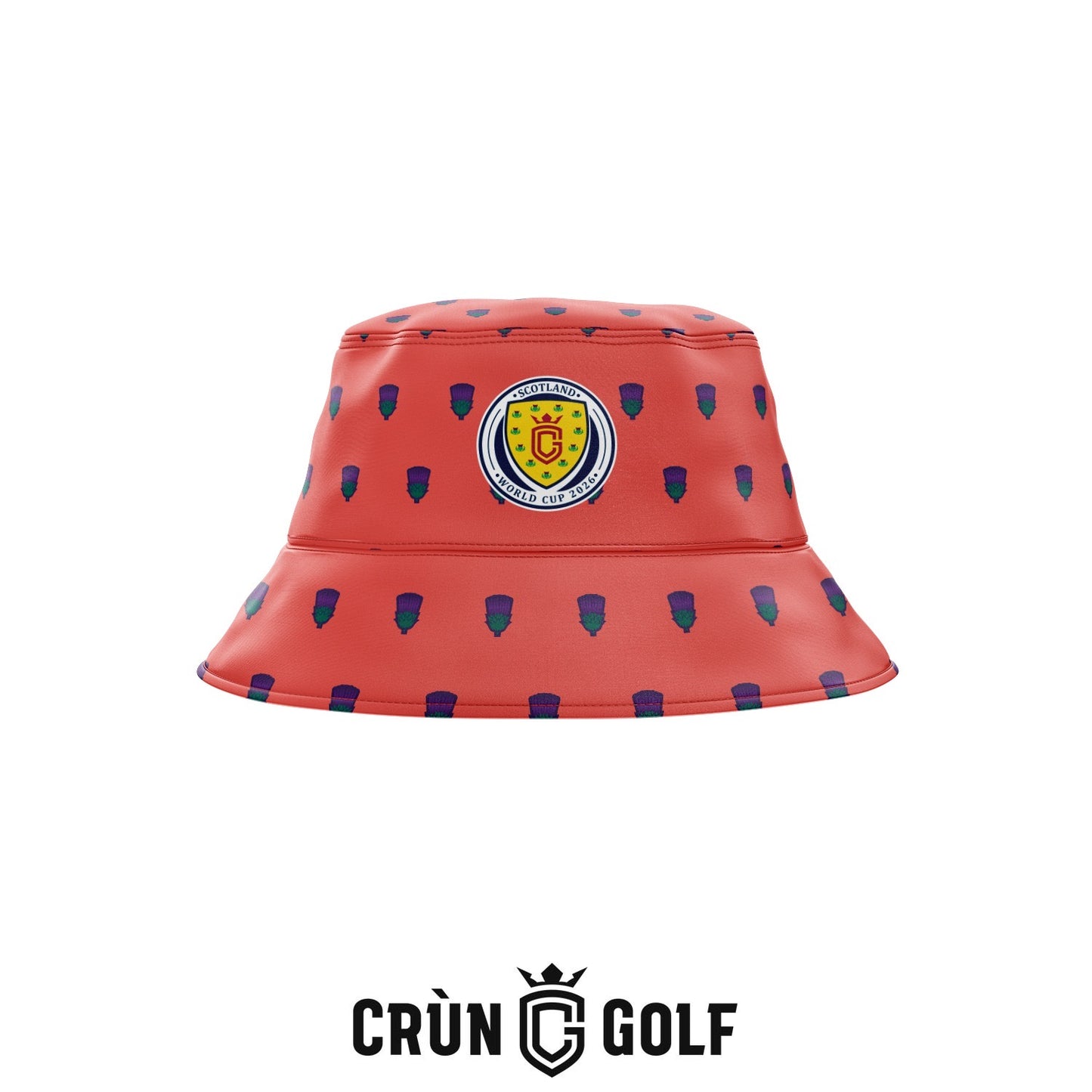 Scotland Thistles Reversible Bucket Hat - WC26