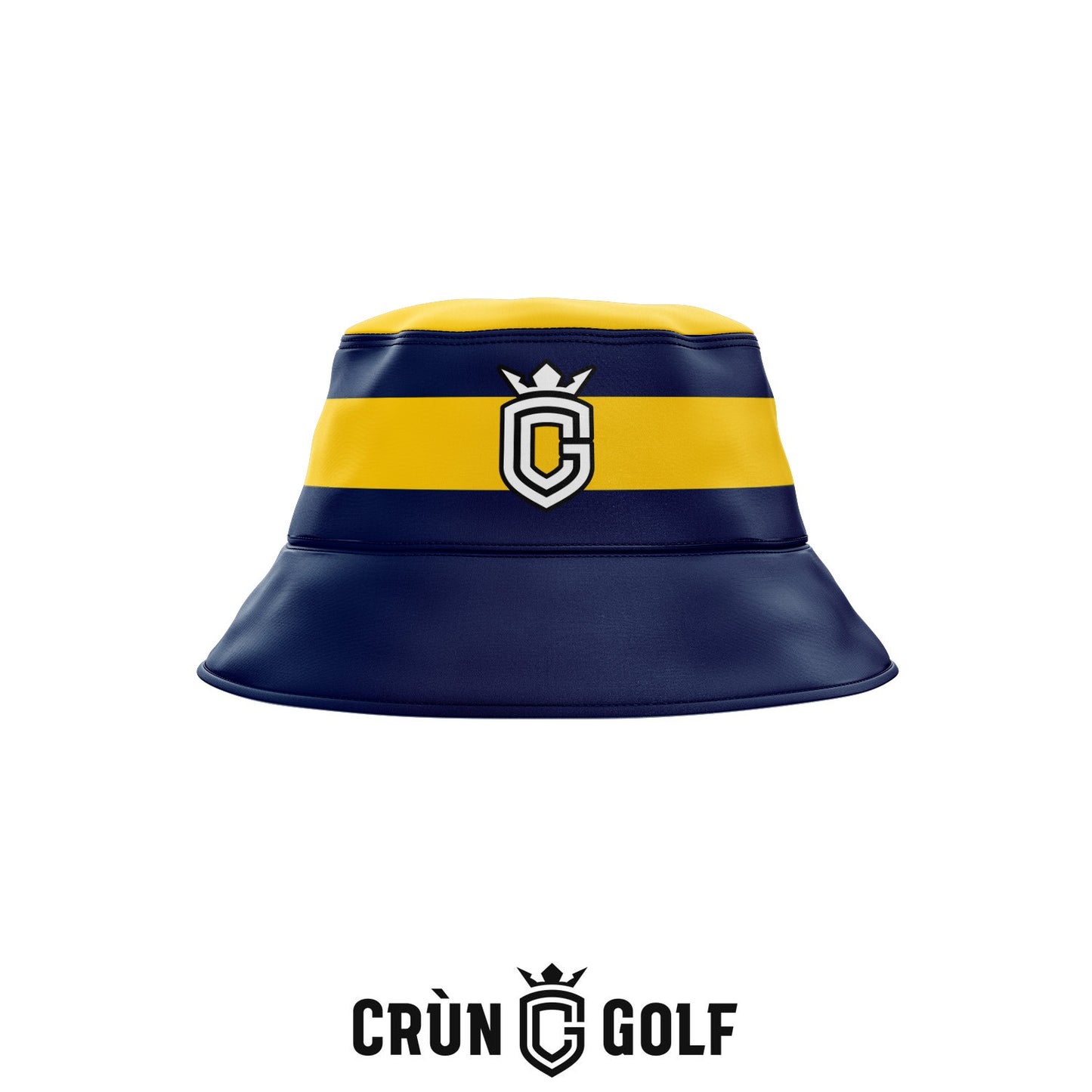 Portrush 153 Reversible Bucket Hat - Stripes Yellow / Navy