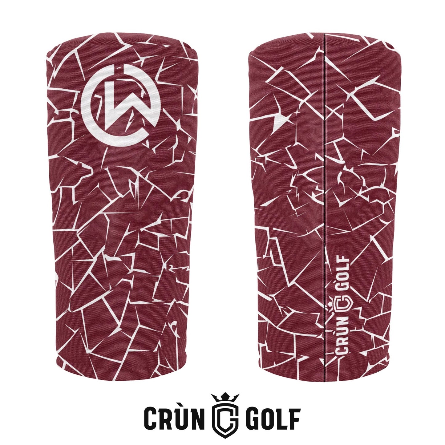 Connor Wilson Headcover - Maroon / White