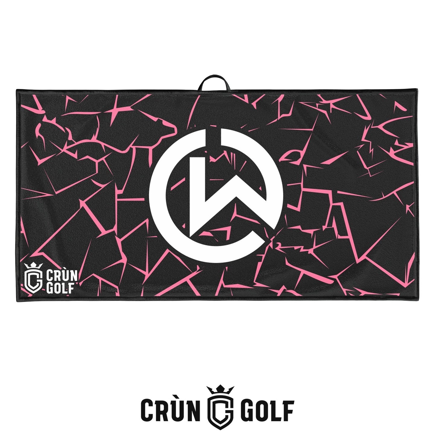 Connor Wilson Towel - Black / Pink