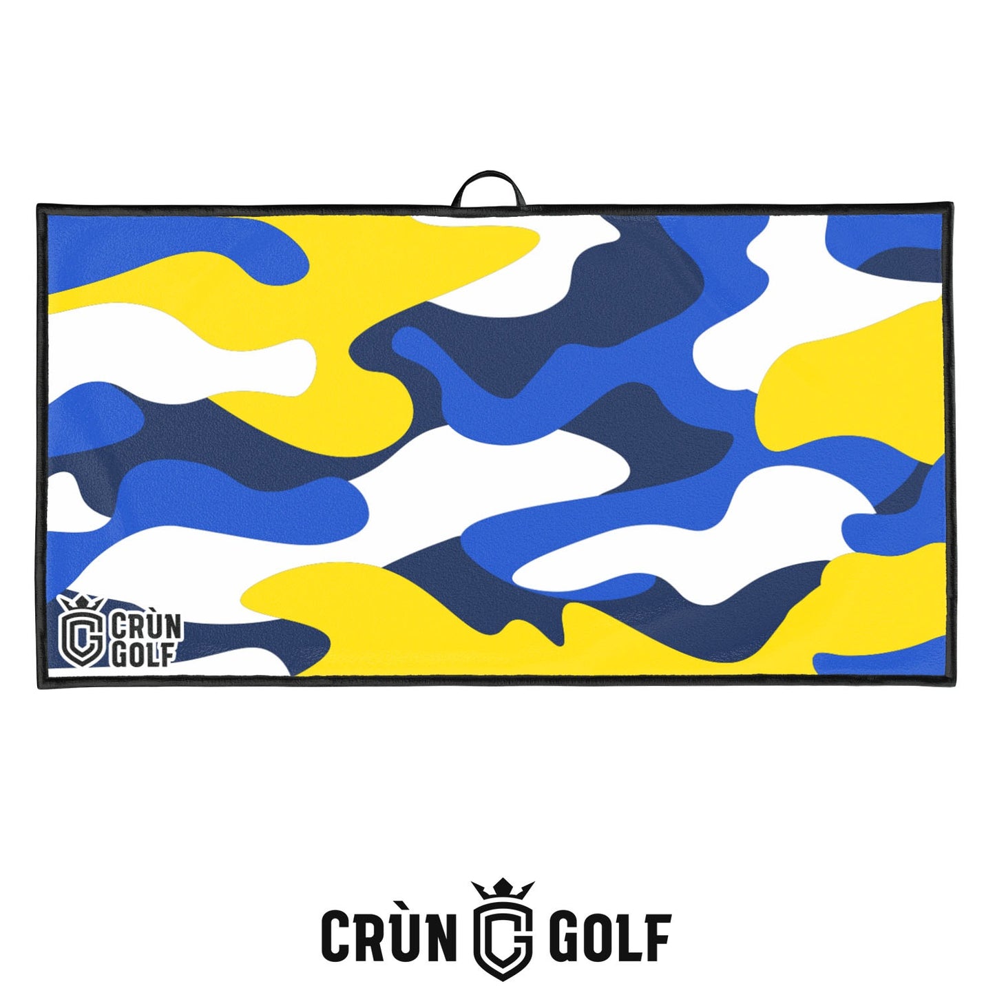 Camo Towel - Blue / Navy / White / Yellow