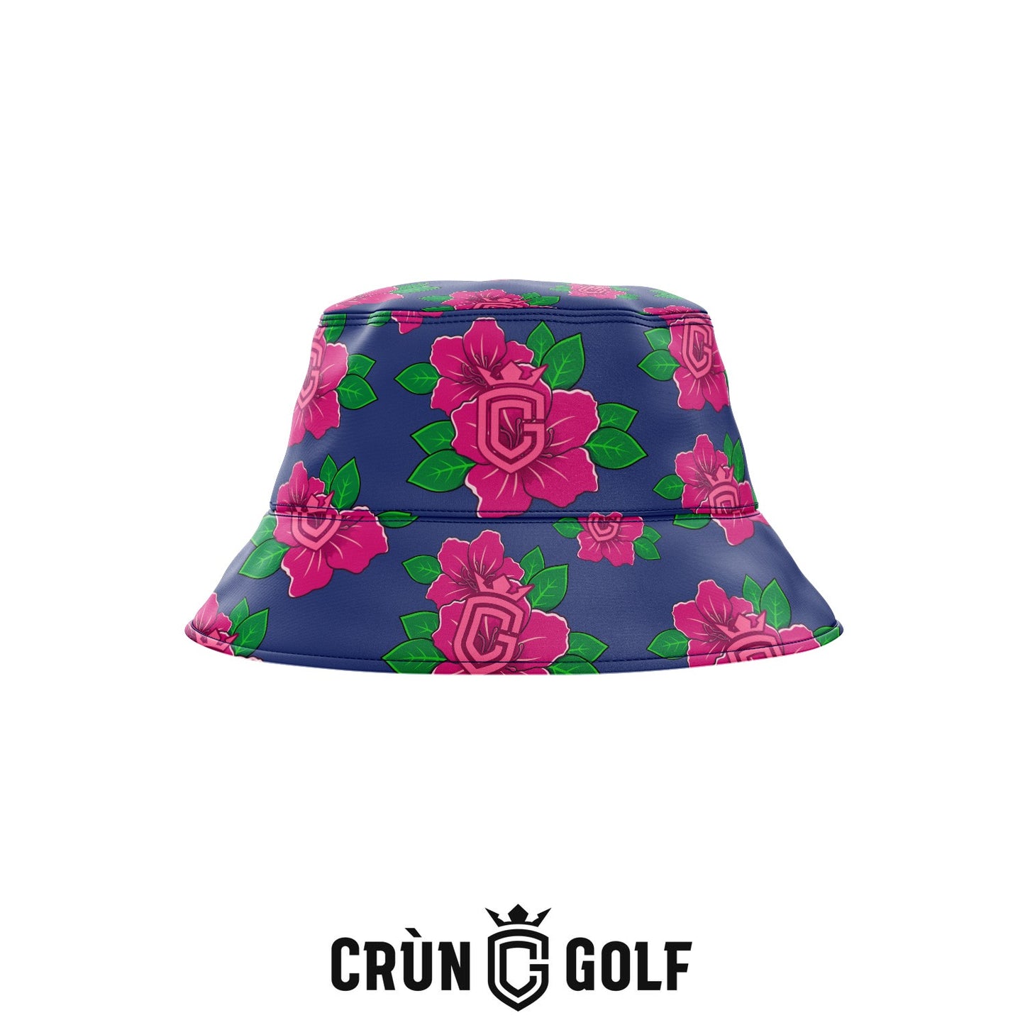 Georgia Azaleas Reversible Bucket Hat - Green / Navy