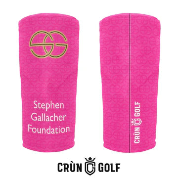 Stephen Gallacher Foundation Two Tone Headcover - Pink