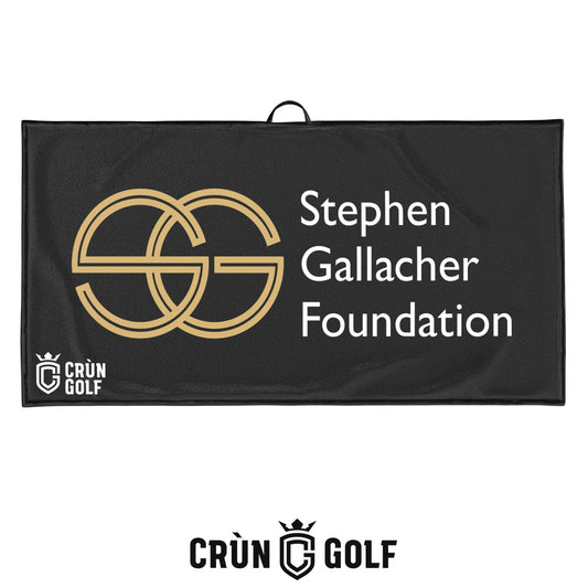 Stephen Gallacher Foundation Towel - Black