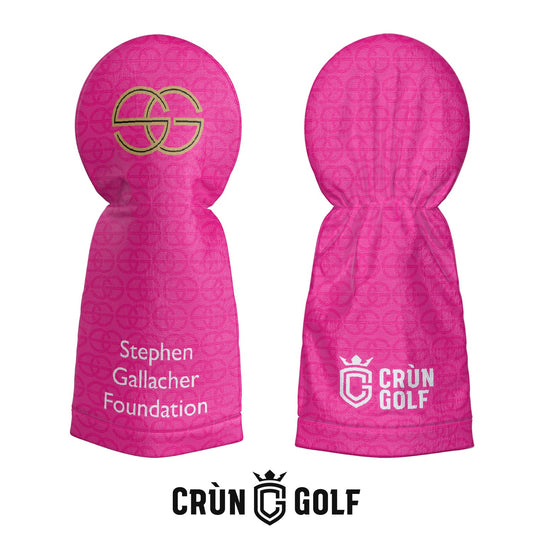 Stephen Gallacher Foundation Two Tone Headcover - Pink