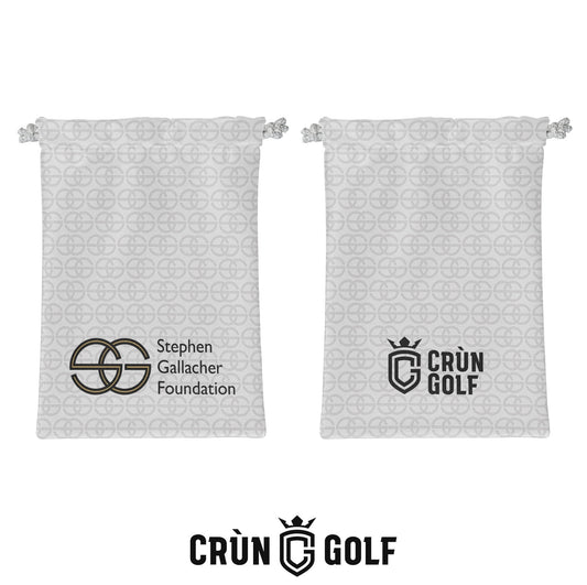 Stephen Gallacher Foundation Two Tone Valuables Pouch - White