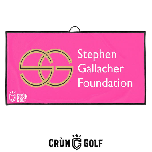 Stephen Gallacher Foundation Towel - Pink