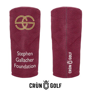 Stephen Gallacher Foundation Two Tone Headcover - Maroon