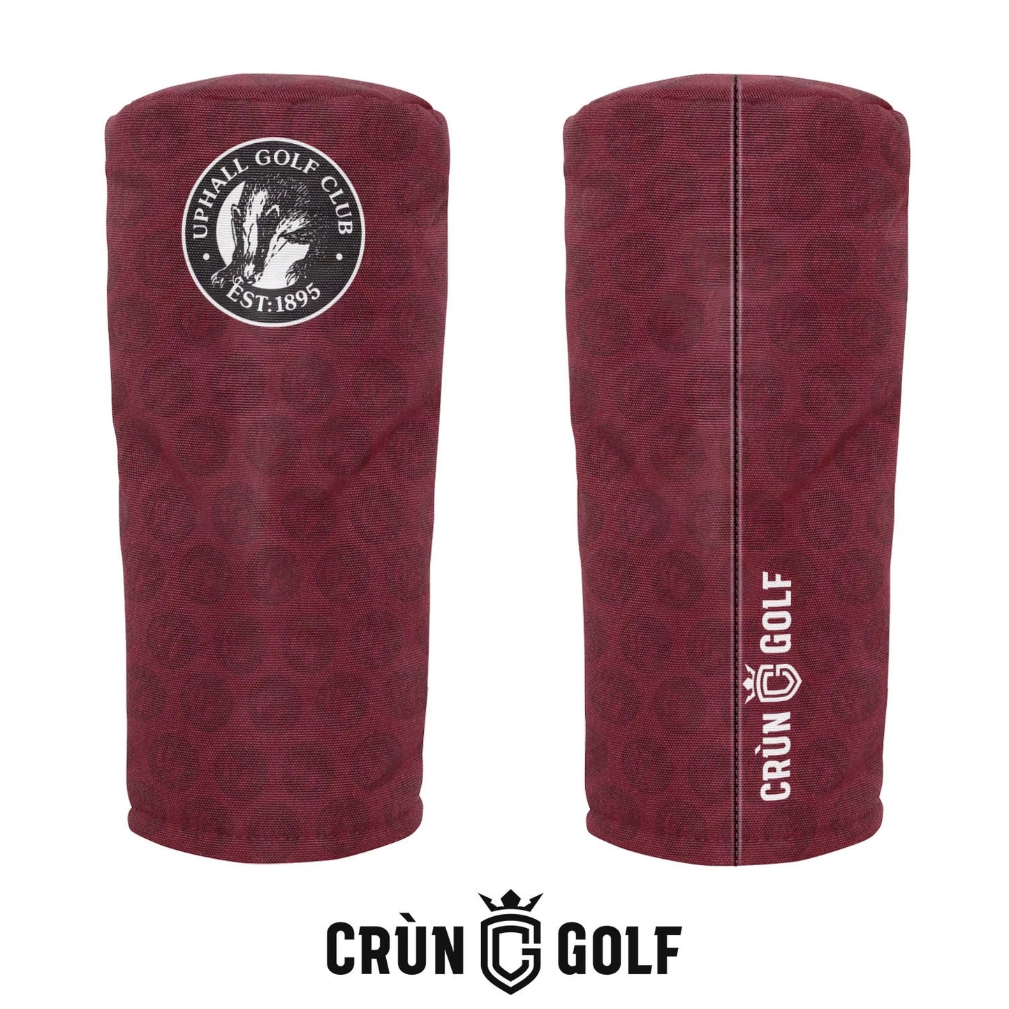Uphall GC Headcover - Maroon