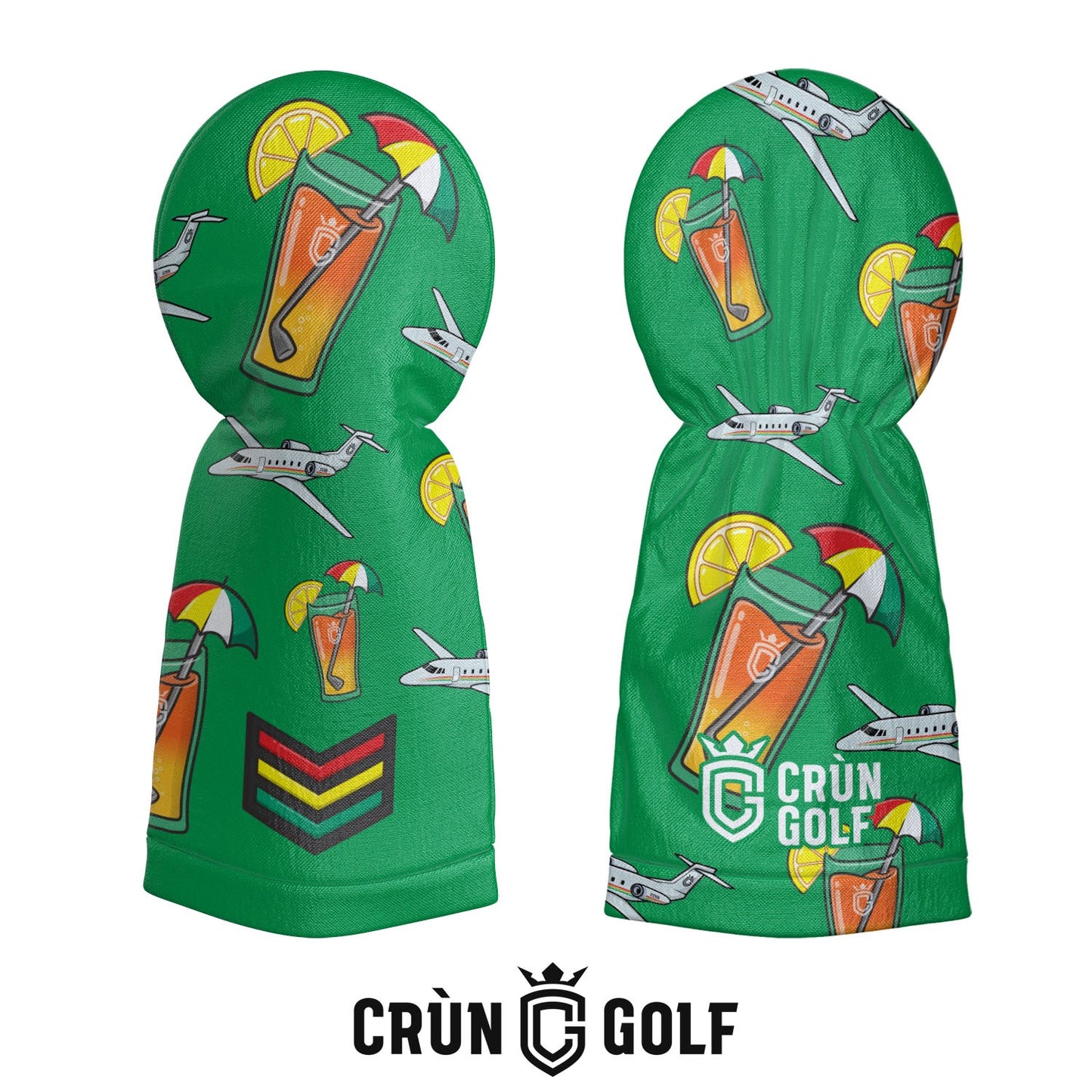 Arnie Spread Headcover - Green