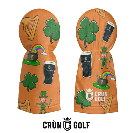 St Patrick's Day Headcover - Orange