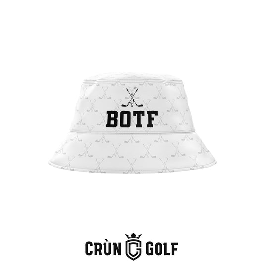 BOTF Reversible Bucket Hat  - White / Black