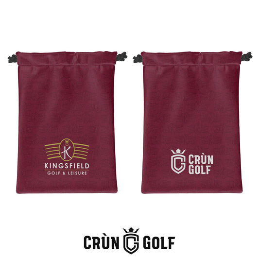 Kingsfield Two Tone Valuables Pouch - Maroon