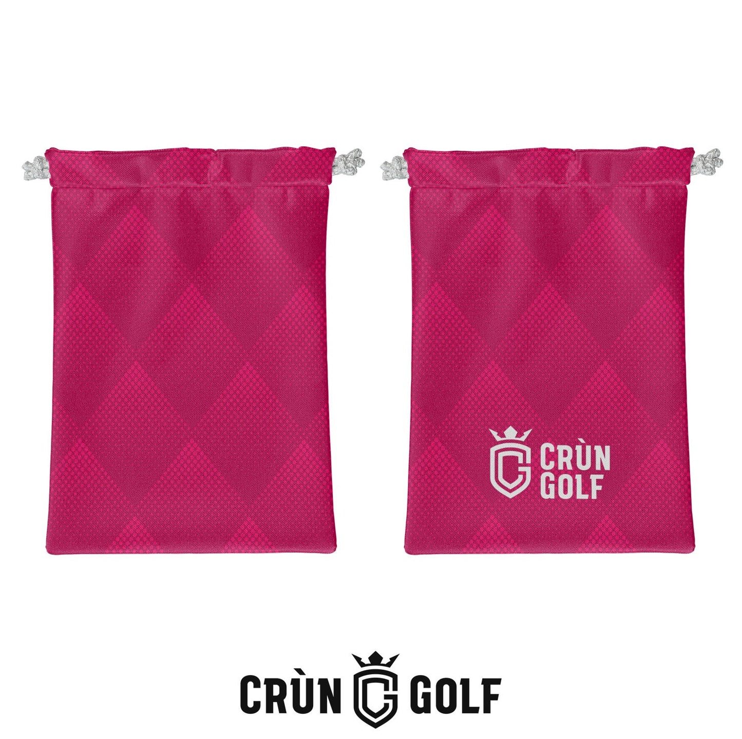 Argyle Valuables Pouch - Pink