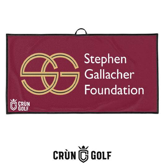 Stephen Gallacher Foundation Towel - Maroon