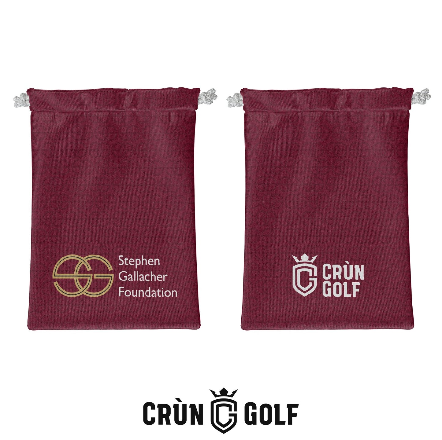 Stephen Gallacher Foundation Two Tone Valuables Pouch - Maroon