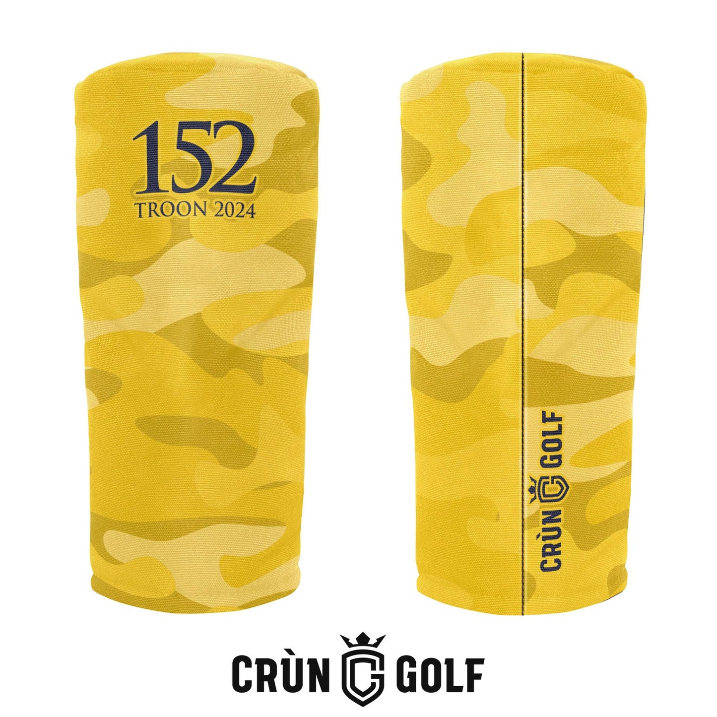 Troon 152 Headcover - Yellow Camo