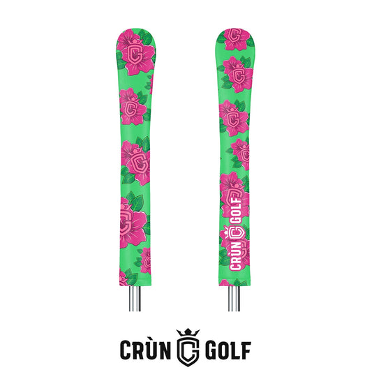 Georgia Azaleas Alignment Stick Cover - Green